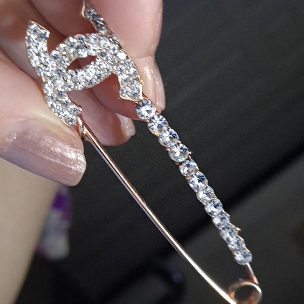Designer RoseGold Pin Brooch